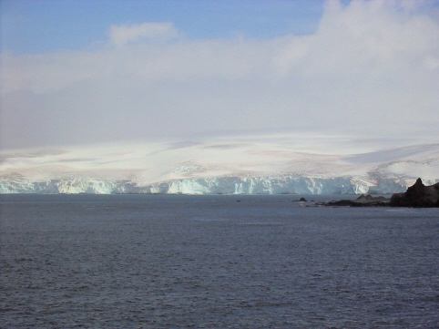 thousands of feet of ice