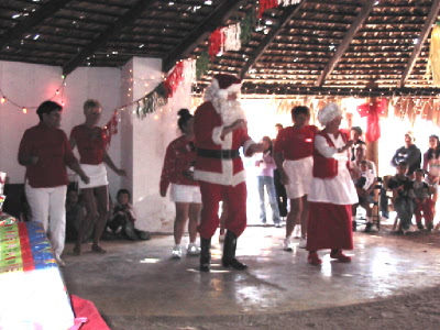 Dancing Santa