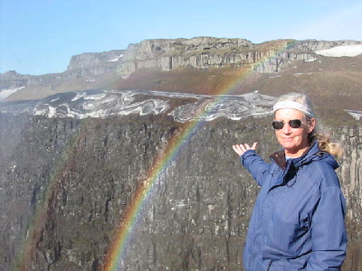 rainbow over Dettifoss