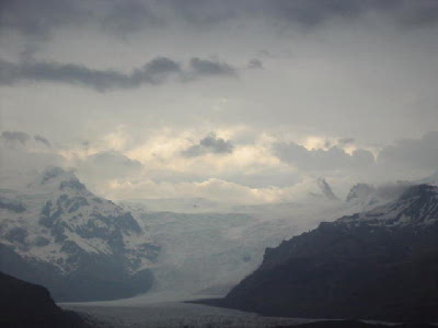 glacier in the sky