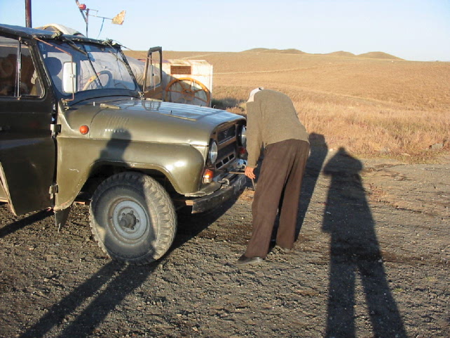Russian jeep backup starter