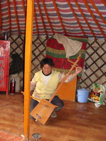 Mongolian violin