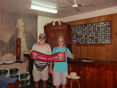 Cook Islands Beer bar towel